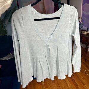 Women's Cashmere Light Blue Sweater